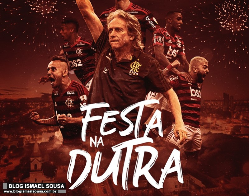 Flameguistas de MossorÃ³ preparam festa na Presidente Dutra