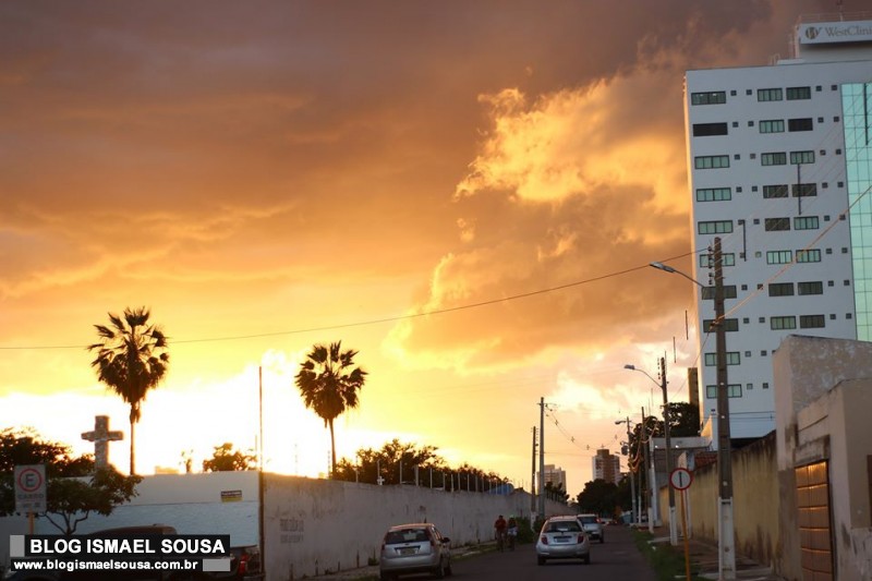 A previsÃ£o era de chuva, mas fez um calor desgraÃ§ado!