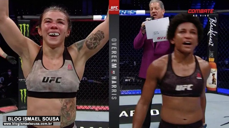 Claudinha Gadelha vence americana Angela Hill no UFC