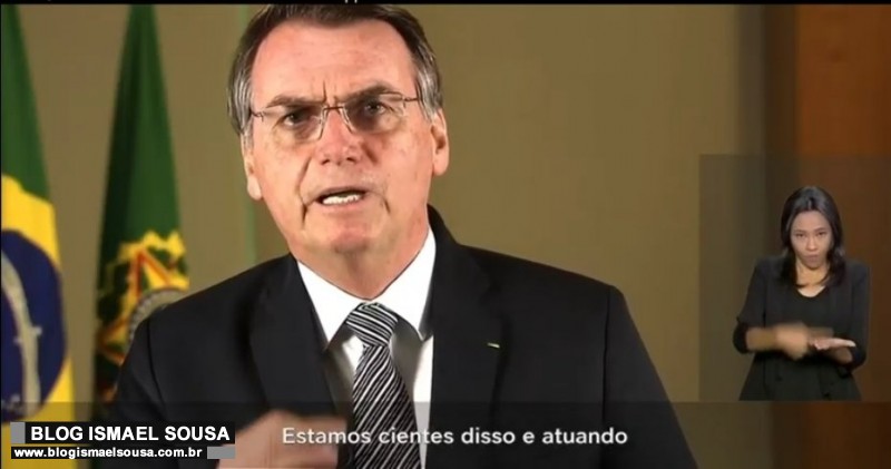 Bolsonaro diz que queimadas acontecem em todo mundo e que isso nÃ£o pode ser pretexto para sanÃ§Ãµes
