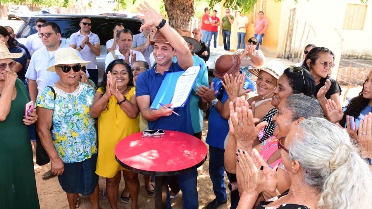 Allyson inicia obras de construção das UBSs das comunidades rurais Hipólito, Cordão de Sombra e Mulugunzinho