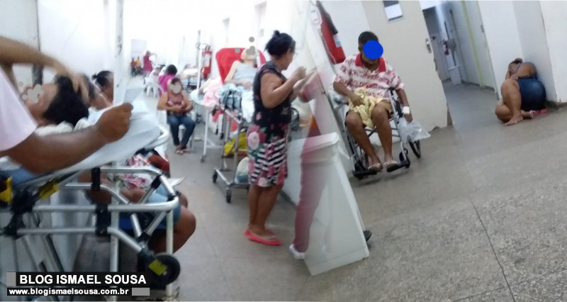 HRTM tem madrugada caÃ³tica com superlotaÃ§Ã£o e quase 30 pacientes nos corredores