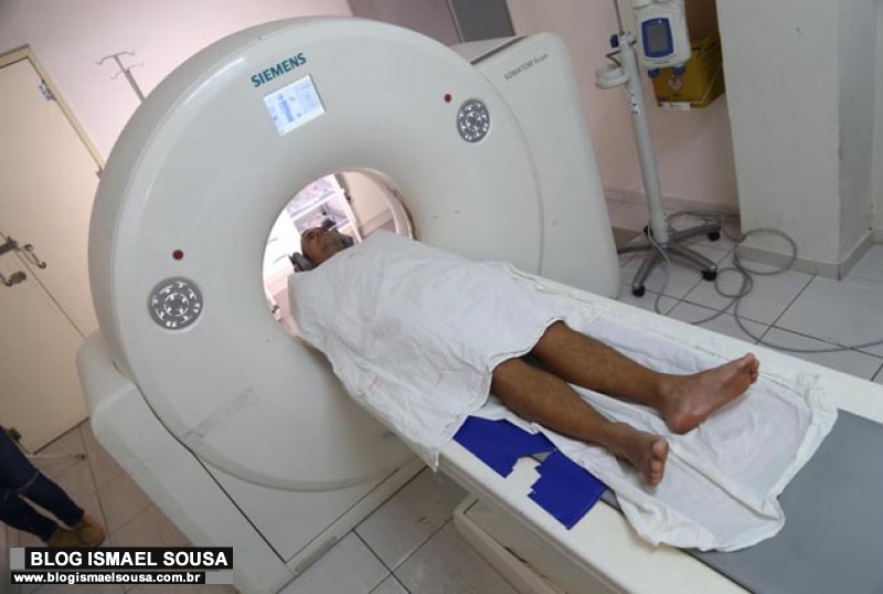 Aleluia: TomÃ³grafo do Hospital TarcÃ­sio Maia voltou a funcionar