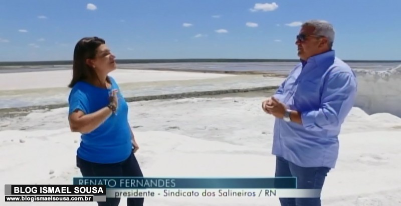 VÃDEO: ProduÃ§Ã£o do sal Potiguar Ã© destaque no Globo RepÃ³rter