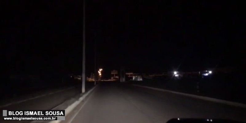 Morador registra escuridÃ£o na Avenida Rio Branco e teme aÃ§Ã£o de ladrÃµes