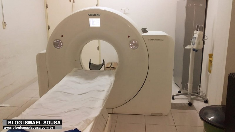 TomÃ³grafo do HRTM volta a realizar exames