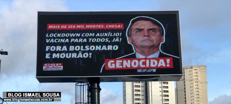 General Girão aciona órgãos federais e pede punição de responsáveis por outdoor criminoso