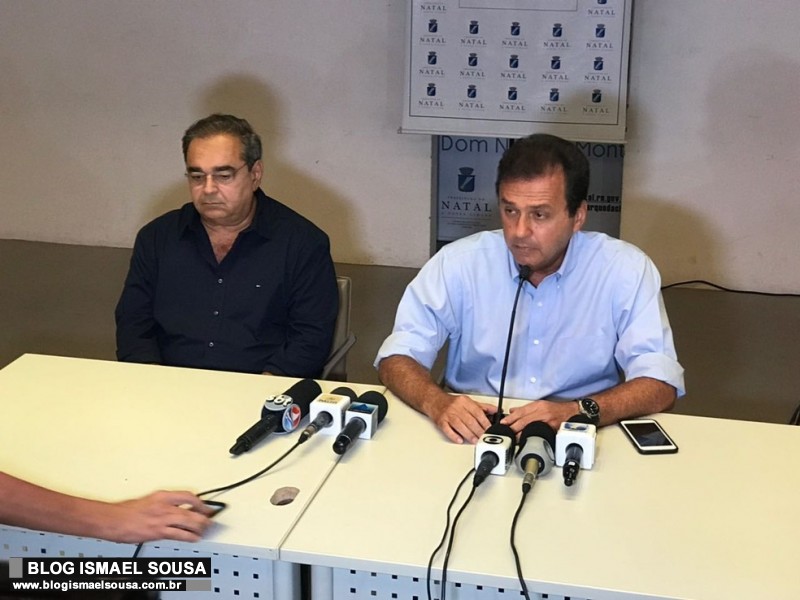 Prefeito de Natal renuncia ao cargo e lanÃ§a prÃ©-candidatura ao Governo