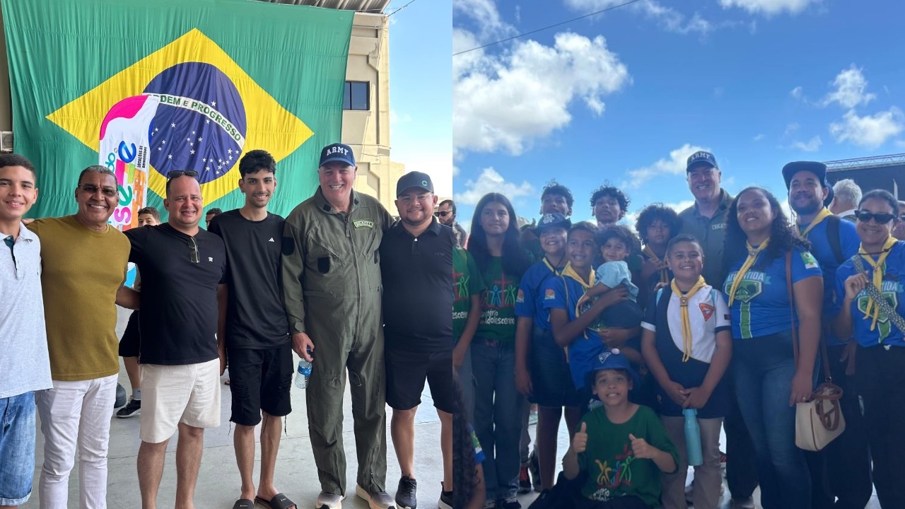 Ex-subcomandante da Base Aérea de Natal, Coronel Hélio é destaque no Dia de Portões Abertos