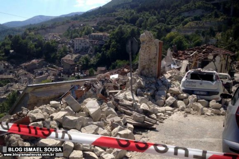 Primeiro-ministro da ItÃ¡lia confirma 120 mortos e 368 feridos durante terremoto