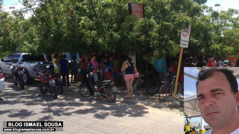 Lanterneiro Ã© morto com mais de 20 tiros em bar no bairro Belo Horizonte