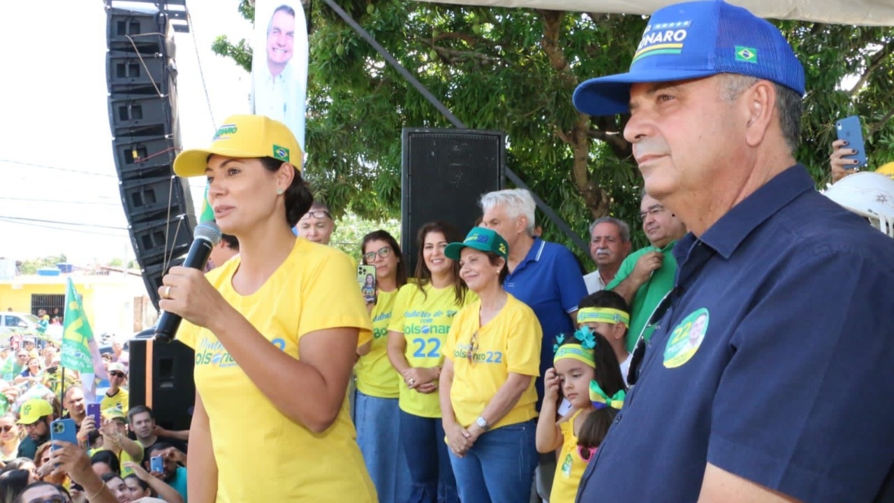 Multidão participa de Encontro das Mulheres com Michelle Bolsonaro em Natal