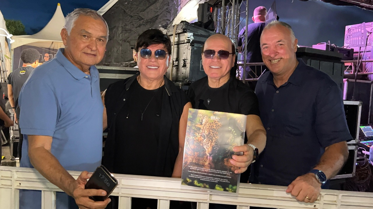 General Girão participa de evento de Páscoa em Natal e homenageia Banda Grafith com honraria “A Cara da Onça”