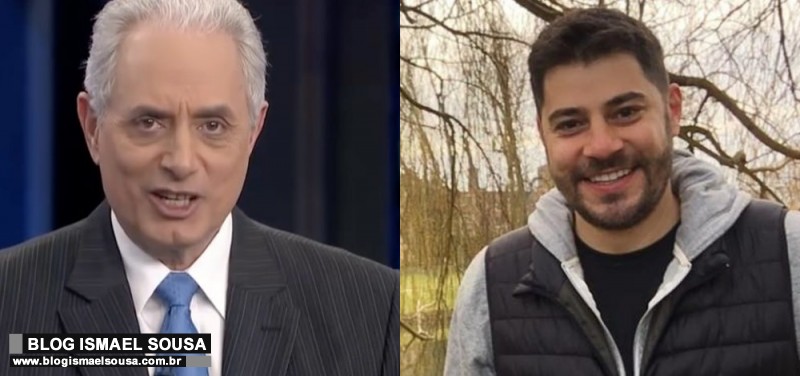 Evaristo Costa e William Waack na CNN Brasil