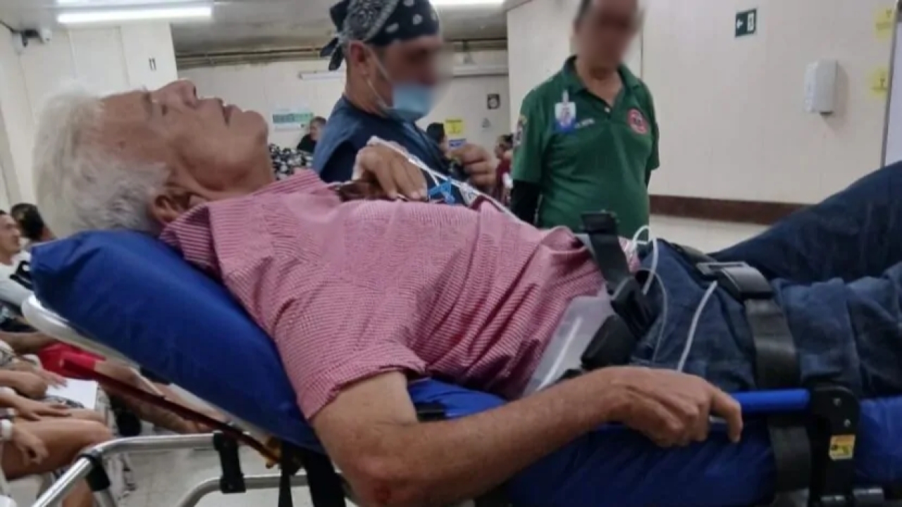 Ex-governador Fernando Freire é internado após passar mal em restaurante de Natal