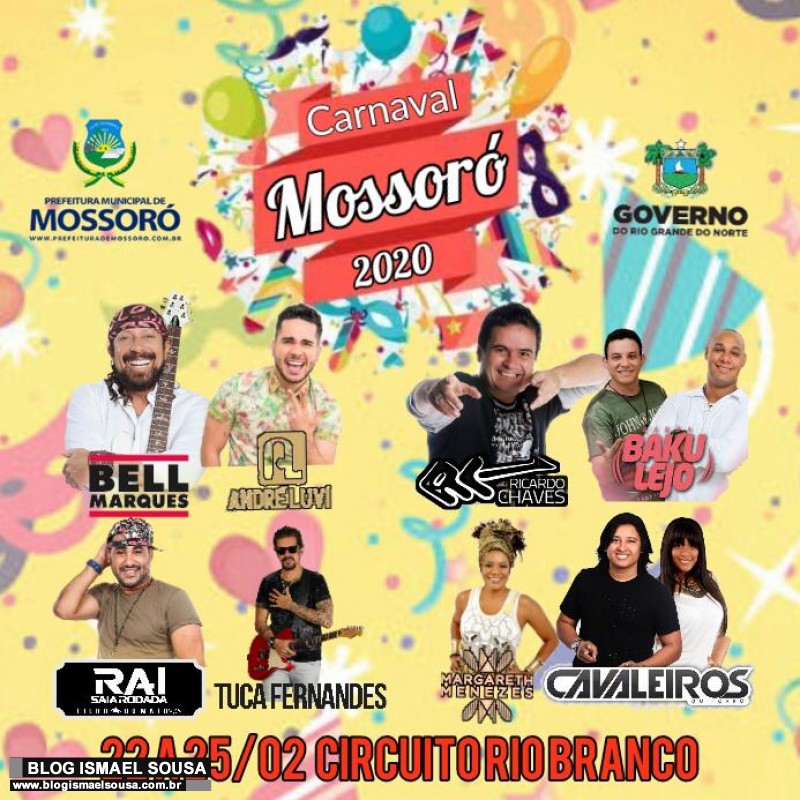 Fake News: MossorÃ³ nÃ£o terÃ¡ carnaval