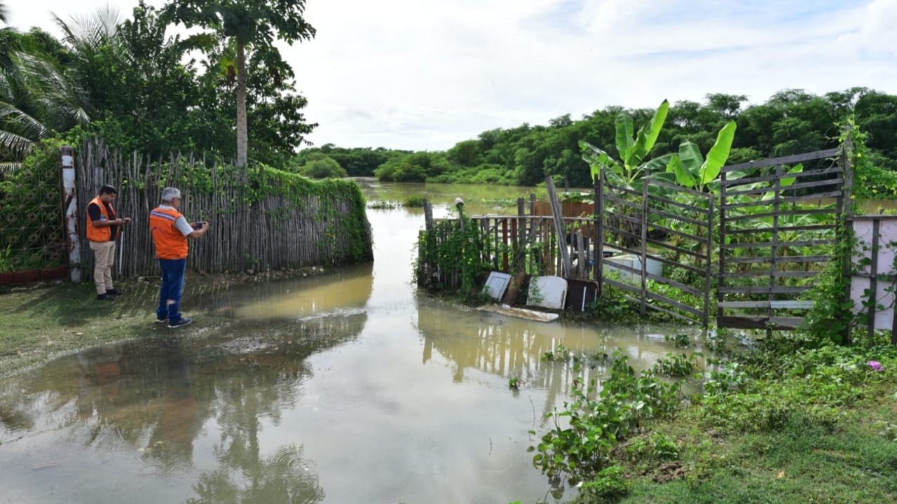 Elevação do nível do Rio Mossoró preocupa moradores