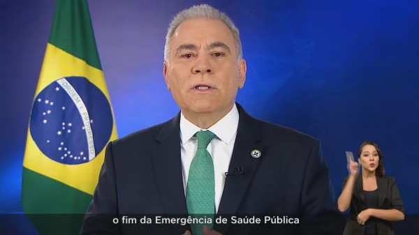 Ministro da Saúde anuncia fim da emergência de saúde pública por causa da Covid