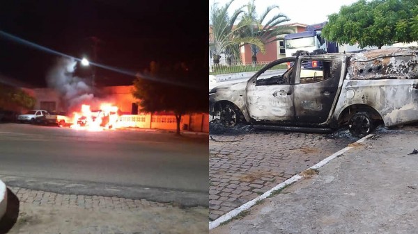 Assaltantes de banco causam terror em Lajes durante a madrugada