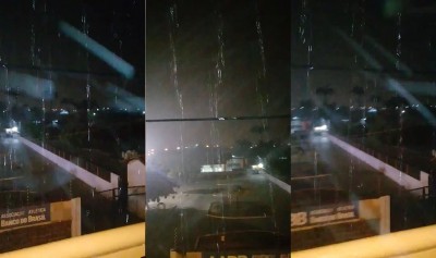 Chuva banha cidades do SeridÃ³ nesta terÃ§a-feira