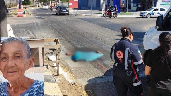 Vendedora de paçoca morre atropelada por caminhão em Mossoró