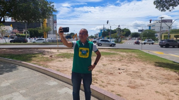 Kelps faz selfies em Mossoró