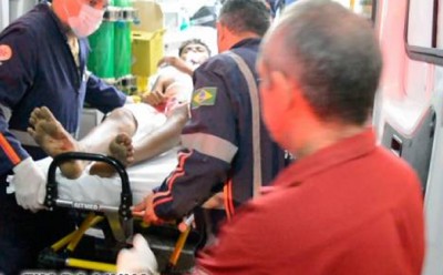 Rapaz de 20 anos Ã© baleado em via pÃºblica na Ilha de Santa Luzia