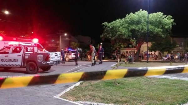 Polícia registra homicídio na Praça da Pirâmide, em Mossoró
