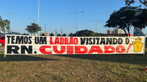 Visita de Lula ao RN é marcada por protestos