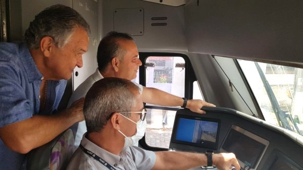 Ao lado de Rogério Marinho, General Girão participa de entregas do sistema ferroviário na Grande Natal
