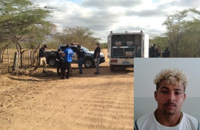 Corpo de ex-presidiário é encontrado crivado de balas em estrada carroçável de Mossoró