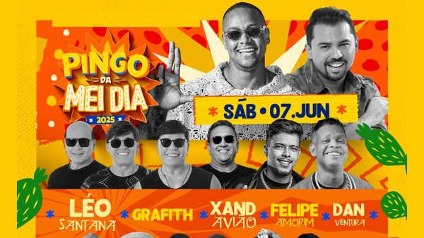 Divulgada a programação completa do Pingo da Mei Dia: veja os horários