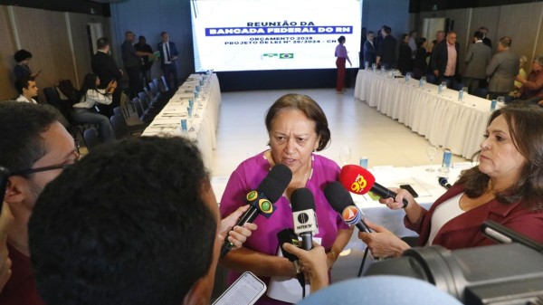 Governadora pede emendas para estradas e projetos estruturantes no RN