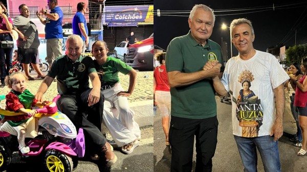 Em Mossoró, deputado General Girão participa da Procissão de Santa Luzia