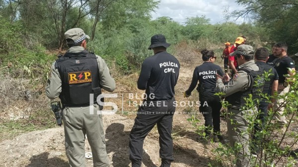 Corpo é encontrado em área de matagal na região do Pirrichiu, em Mossoró