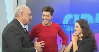 "Era um homem de fÃ©, esperanÃ§a e cheio de humildade", diz Kauany sobre Marcelo Rezende