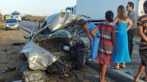 URGENTE - Grave acidente deixa uma pessoa morta BR-405 na zona rural de Mossoró