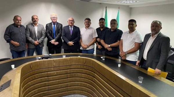 Em Natal, vereadores se encontram com Coronel Araújo pedem mais segurança para Mossoró