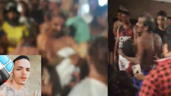Pai segura filho morto nos braços após ser assassinado em Mossoró