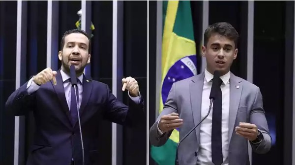 Janones surta e quase sai na porrada com Nikolas Ferreira