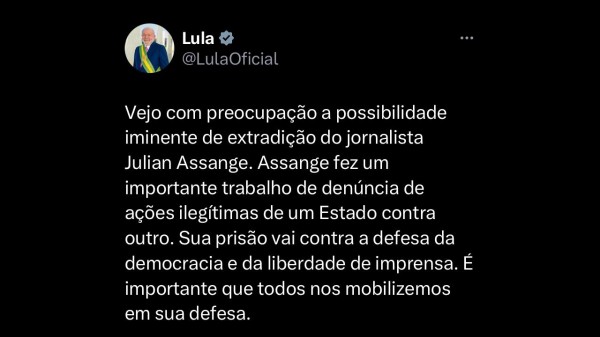 Opinião - Lula e a falsa defesa pela democracia e a liberdade de imprensa