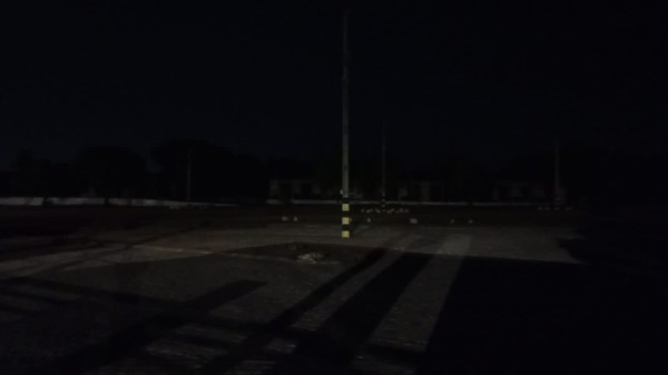 Escuridão no Campus Central da UERN