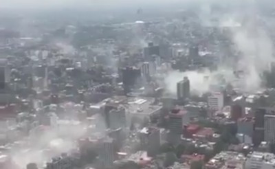 Terremoto de 7,1 graus na escala Richter causa destruiÃ§Ã£o na Cidade do MÃ©xico