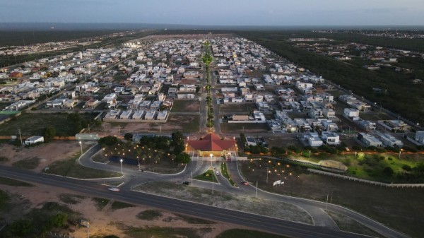 Barraco em condomínio de luxo em Mossoró