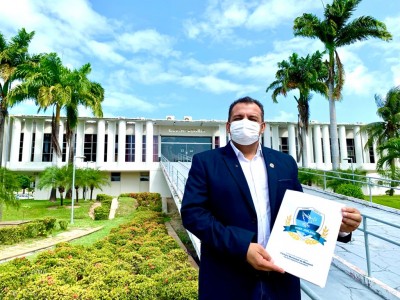 Em Natal, vereador Isaac da Casca pleiteia recursos na Governadoria