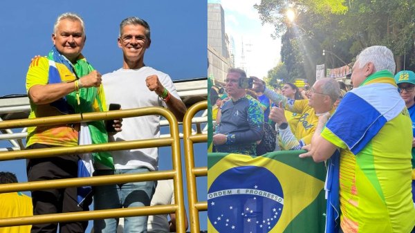 'A direita foi às ruas mais uma vez, e mais uma vez mostrou sua força', diz General Girão em ato com Bolsonaro na Paulista