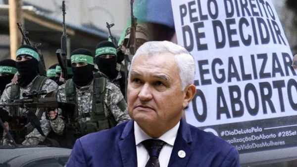 'No Oriente Médio, há terroristas assassinando bebês. No Brasil, querem matar bebês no ventre', afirma Girão