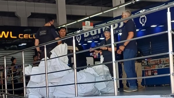 Mercadorias apreendidas, choro e desespero no Estação Shopping em Mossoró