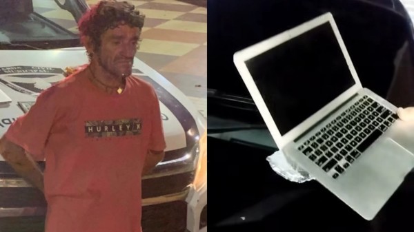 ‘Zé Ramalho’ é preso após arrombar carro e levar notebook de vereador