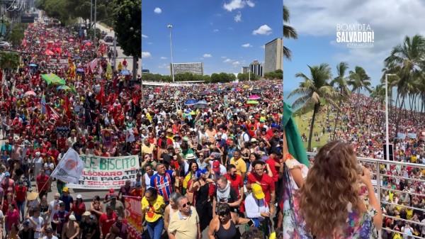 Pão, circo e cerveja: a fórmula da esquerda para encher ruas